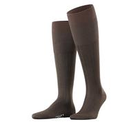 FALKE Milano M Kh coton unies 1 paire, Chaussettes longues Homme, Marron Brown 5930, 41-42