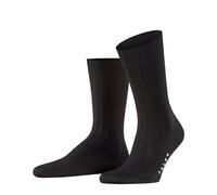 FALKE Milano M So coton fantaisie 1 paire, Chaussettes Homme, Noir Black 3000, 43-44