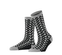 FALKE Mirage Dot W So coton fantaisie 1 paire, Chaussettes Femme, Noir Black 3000, 39-42