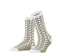 FALKE Mirage Dot W SO coton motif fantaisie 1 paire, Chaussettes Femme, Beige (Sand 4320), 35-38