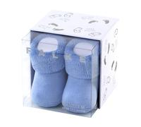FALKE mixte bébé Erstling chaussettes respirantes durables coton épaisses intérieur bouclette douces zone élastique à la cheville pour une tenue optimale vendue dans un coffret cadeau 1 paire