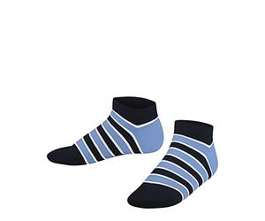 FALKE mixte enfant Simple Stripes socquettes respirantes durables coton chaussettes basses douces couture plate aux orteils motif fantaisie rayé ne glissent pas dans la chaussure 1 paire