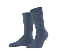 FALKE Nelson M So laine unies 1 paire, Chaussettes Homme, Bleu Light Denim 6660, 39-42