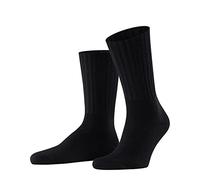 FALKE Nelson M So laine unies 1 paire, Chaussettes Homme, Noir Black 3000, 43-46