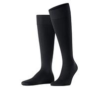 FALKE No. 13 M Kh coton unies 1 paire, Chaussettes longues Homme, Bleu Dark Navy 6370, 45-46