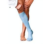 FALKE No. 2 M Kh cachemire unies 1 paire, Chaussettes longues Homme, Bleu Bleue Melange 6266, 41-42