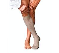 FALKE No. 2 M Kh cachemire unies 1 paire, Chaussettes longues Homme, Marron Pebble Melange 5416, 41-42