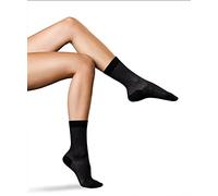 FALKE No. 2 W So soie fantaisie 1 paire, Chaussettes Femme, Noir Black 3009, 39-40