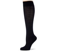 FALKE No. 3 W Kh laine soie unies 1 paire, Chaussettes longues Femme, Noir Black 3009, 39-40