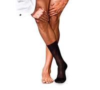 FALKE No. 9 M So coton unies 1 paire, Chaussettes Homme, Noir Black 3000, 41-42