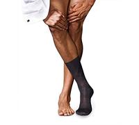 FALKE No. 9 Pure Fil d´Écosse Hommes Chaussettes anthracite mel. (3190), 43-44