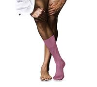 FALKE No. 9 M So coton unies 1 paire, Chaussettes Homme, Rouge Rose 8680, 39-40