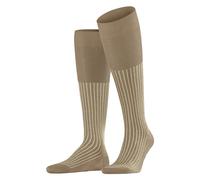FALKE Oxford Stripe M Kh coton fantaisie 1 paire, Chaussettes longues Homme, Marron Camel 5038, 43-44