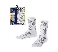 FALKE Paint Your Own Socks K So coton fantaisie 1 paire, Chaussettes Mixte enfant, Blanc White 2000, 23-26