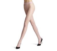 FALKE Paradise Net W Ti transparents fantaisie 1 paire, Collants Femme, Rose Shell Pink 8045, XL