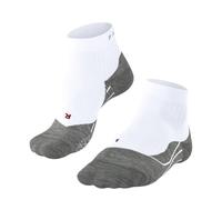FALKE PL4 Short W Sso coton fil fonctionnel anti-ampoule 1 paire, Chaussettes de padel Femme, Blanc White-Mix 2020, 41-42