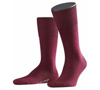 Falke Pour des hommes Airport Plaine La laine Chaussettes - Bourgogne