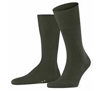 Falke Pour des hommes Airport Plaine La laine Chaussettes - vert