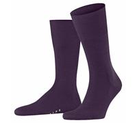 Falke Pour des hommes Airport Plaine La laine Chaussettes - Violet