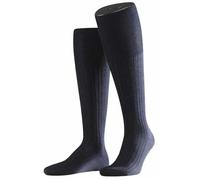 Falke Pour des hommes Bristol Plaine La laine Chaussettes - Marine