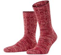 Falke Pour des hommes Brooklyn Plaine Coton Chaussettes - rouge