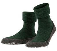 Falke Pour des hommes Cosyshoe Plaine La laine Chaussettes - vert