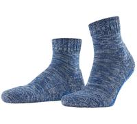 Falke Pour des hommes Cotton Grip Plaine Coton Chaussettes - Bleu