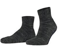 Falke Pour des hommes Cotton Grip Plaine Coton Chaussettes - Gris