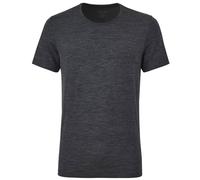 Falke Pour des hommes Daily ClimaWool Plaine Lyocell T-shirt - Gris