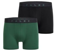 Falke Pour des hommes Daily Comfort Plaine Coton Caleçons - Noir