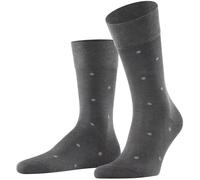 Falke Pour des hommes Dot Spots Coton Chaussettes - Gris