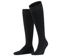 Falke Pour des hommes Energizing Wool Plaine La laine Chaussettes - Noir
