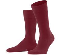 Falke Pour des hommes Family Plaine Coton Chaussettes - rouge