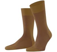 Falke Pour des hommes Fine Shadow Ray Coton Chaussettes - marron
