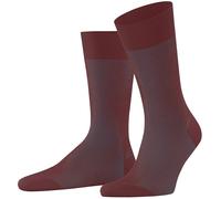 Falke Pour des hommes Fine Shadow Ray Coton Chaussettes - rouge