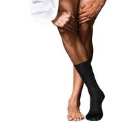Falke Pour des hommes Highshine Rayé Soie Chaussettes - Noir