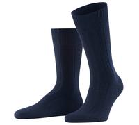 Falke Pour des hommes Lhasa Rib Plaine La laine Chaussettes - Marine