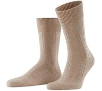 Falke Pour des hommes Lhasa Rib Plaine La laine Chaussettes - marron