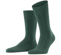 Falke Pour des hommes Lhasa Rib Plaine La laine Chaussettes - vert