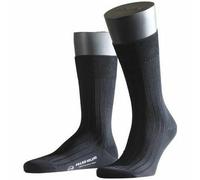 Falke Pour des hommes Milano Plaine Coton Chaussettes - Noir