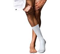 Falke Pour des hommes No 10 Plaine Coton Chaussettes - blanc