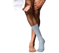 Falke Pour des hommes No 10 Plaine Coton Chaussettes - Bleu