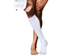 Falke Pour des hommes No 9 Plaine Coton Chaussettes - blanc