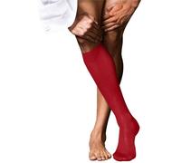 Falke Pour des hommes No 9 Plaine Coton Chaussettes - rouge