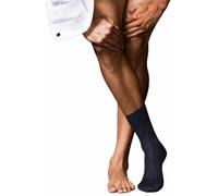Falke Pour des hommes No2 Finest Plaine Cachemire Chaussettes - Marine