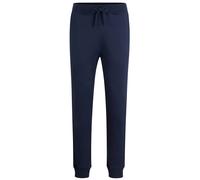 Falke Pour des hommes Plaine Coton Pantalon - Bleu