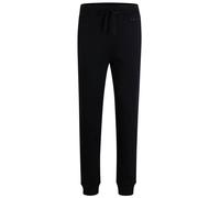 Falke Pour des hommes Plaine Coton Pantalon - Noir