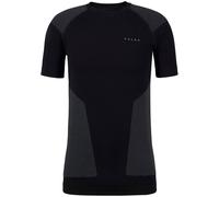 Falke Pour des hommes Plaine La laine T-shirt de sport - Noir