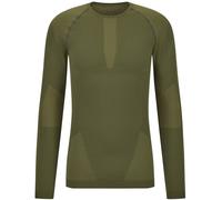 Falke Pour des hommes Plaine Polyamide T-shirt de sport - vert