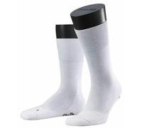 Falke Pour des hommes Run Ergo Plaine Coton Chaussettes - blanc